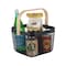 Simplify Storage Tote, 9-7/8 in L x 9-1/2 in W x 9-7/8 in H, Gray, Metal 30150-GREY - alternate 4